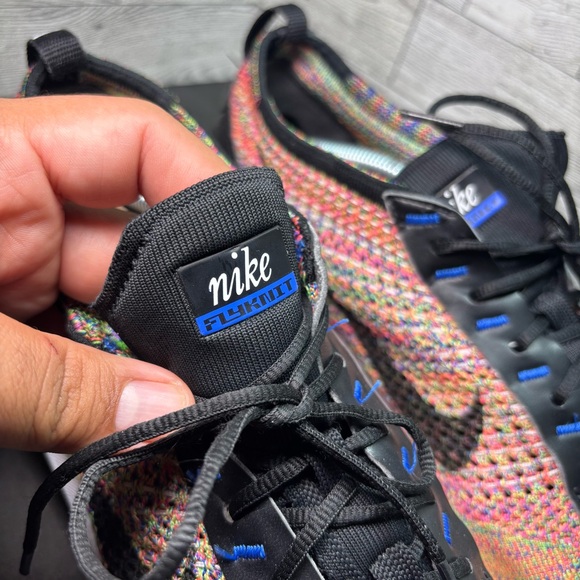 Nike Men's Air Max Flyknit Racer Multicolor Shoes Sneakers Trainers (FD2765-900) - Picture 10 of 13